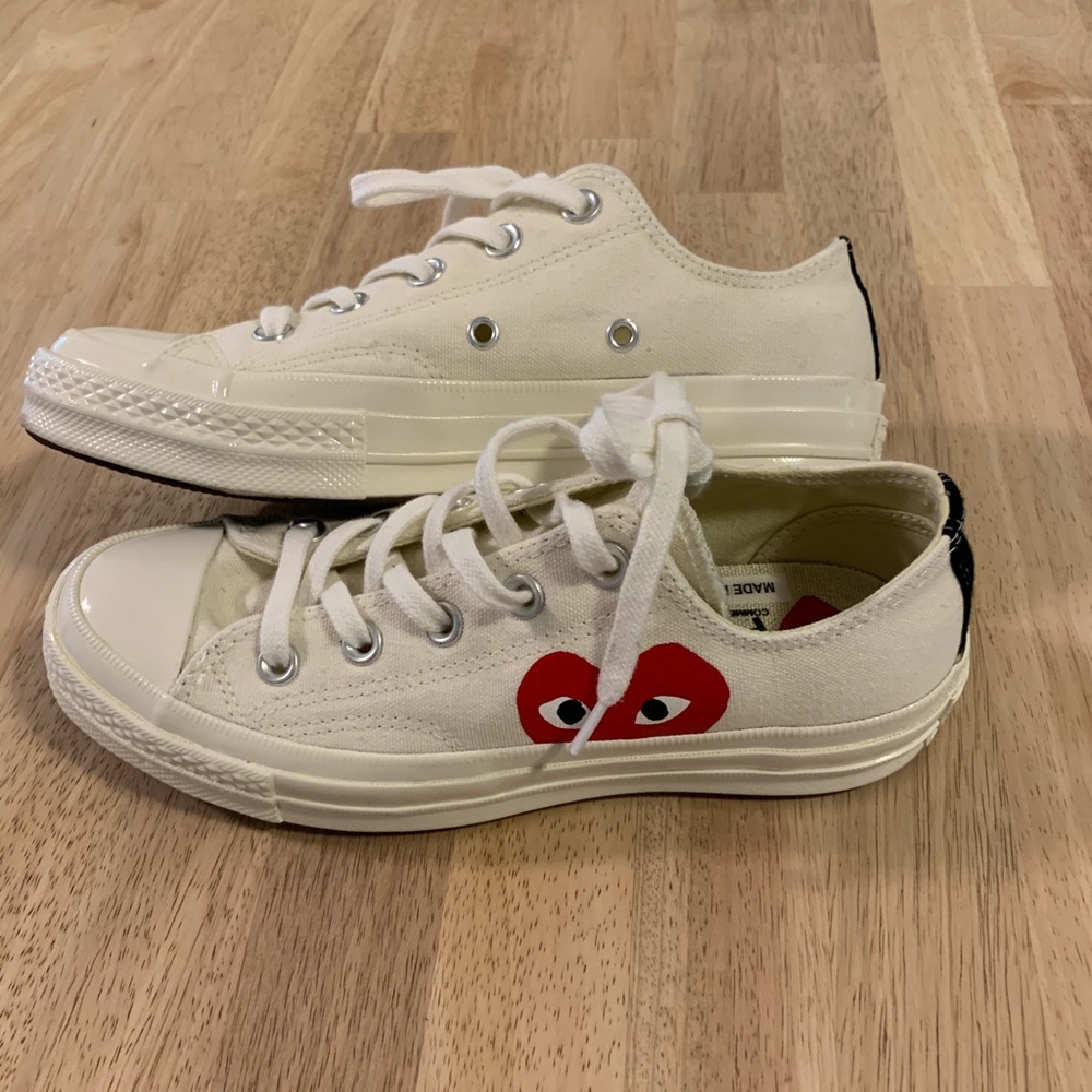 White Converse special edition size 6
